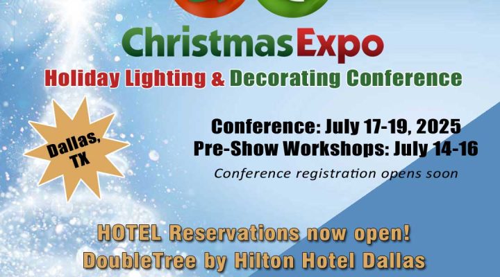 Christmas Expo hotel reservations open